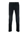 Pt01 Skinny-cut Cotton Jeans In Black