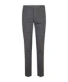 Pt01 Slim-cut Chinos In Gray