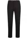 Pt01 Slim Fit Trousers In Black