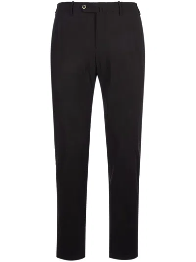 Pt01 Slim Fit Trousers In Black