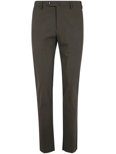 Pt01 Slim Fit Trousers In Green
