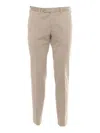 Pt01 Belt Loop Casual Pants In Beige