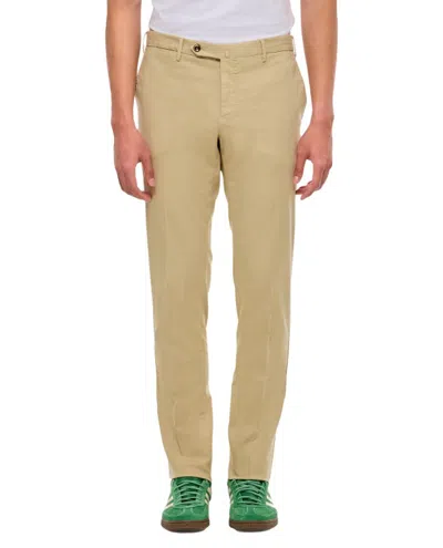 Pt01 Slim Trousers In Brown