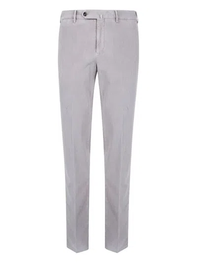 Pt01 "slim" Trousers In Gray