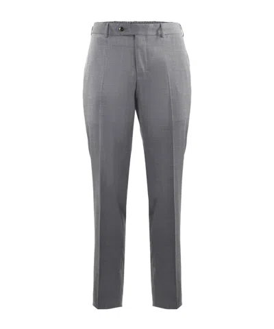 Pt01 Straight-leg Casual Pants In Gray