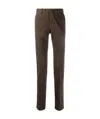 Pt01 Gabardine Skinny Pants Clothing In Brown