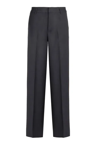 Pt01 Pt Torino Straight-leg Trousers In Blue