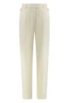 Pt01 Straight-leg Trousers In Neutral