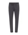 Pt01 Straight Tube Slim Casual Pants In Black
