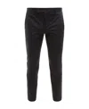 Pt01 Stretch Cotton Pants In Black