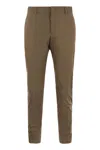 Pt01 Stretch Trousers In Technical Fabric