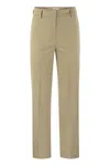 PT01 PT01 STRETCH VISCOSE TROUSERS