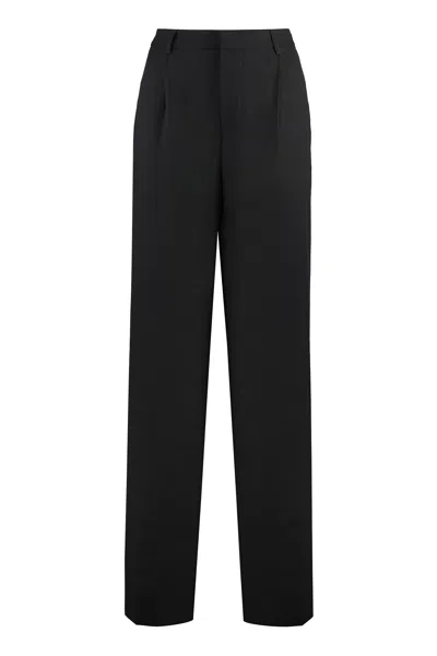 Pt01 Tailored Trousers In Black