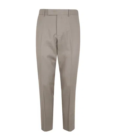 Pt01 Tailored Trousers In Brown