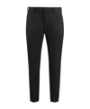 Pt01 Tory Burch Dieci Wool Blend Slacks In Black