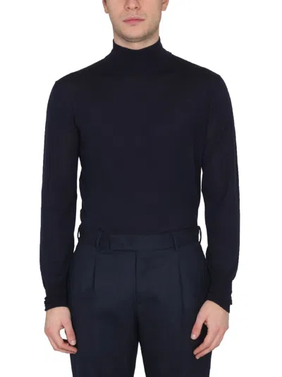 Pt01 Turtleneck Shirt In Blue