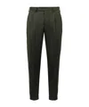 Pt01 Virgin Wool Dress Trousers In Black