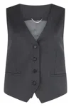 Pt01 Virgin Wool Single-breast Waistcoat
