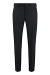 Pt01 Cotton-blend Tailored Trousers