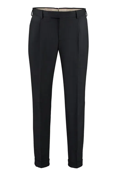 PT01 PT01 VIRGIN WOOL TAILORED TROUSERS