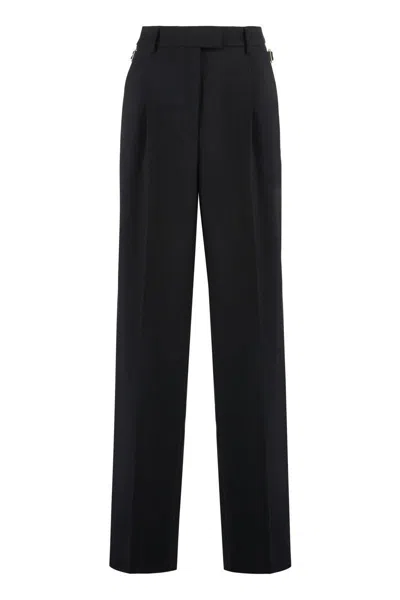Pt01 Pt Torino Tailored Trousers In Black