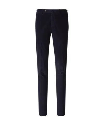 Pt01 Waistband Loop Casual Pants In Black