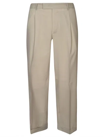 PT01 WIDE LEG PLAIN TROUSERS