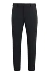Pt01 Cotton-blend Tailored Trousers