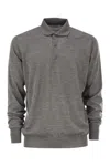 Pt01 Wool Polo Shirt