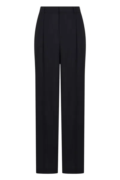 Pt01 Wool Trousers In Blue