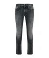 Pt05 Belt-loop Jeans In Black