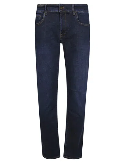 Pt05 Indigo Travel Denim Pants In Blue