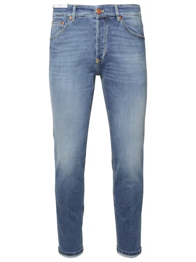 Pt05 Light Blue Cotton Jeans