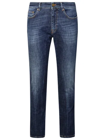 Pt05 Midnight Blue Cotton Jeans