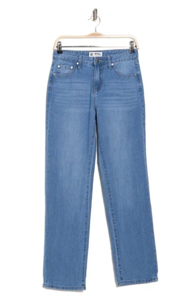 Ptcl 90s High Waist Jeans In Med Wash