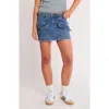 Ptcl Cargo Denim Miniskirt