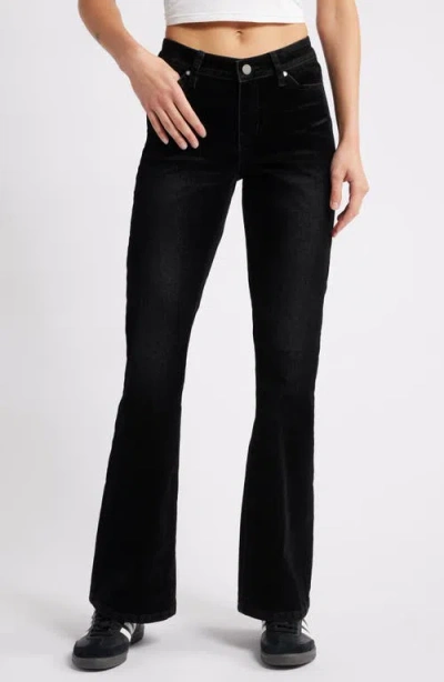 Ptcl Flocked Trouser Jeans In Black