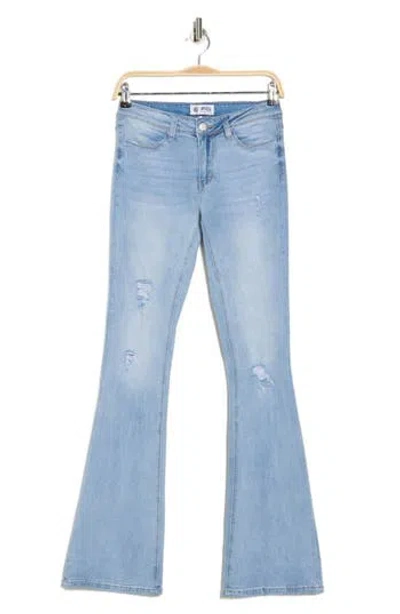 Ptcl Low Rise Bootcut Jeans In Med Blue