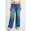 Ptcl Sophia High Waist Wide Leg Jeans In Indigo