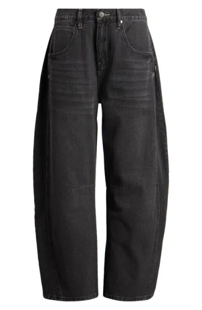 Ptcl Wide Leg Jeans In Black