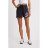 Ptcl X Playboy Varsity Stripe Sweat Shorts In Black