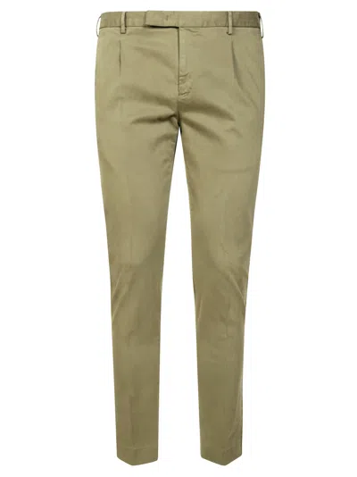 Pto1 Men's Slim Fit Trousers In Green