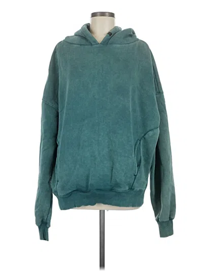 Pre-owned P'tula Pullover Hoodie In Teal