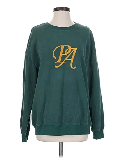 Pre-owned P'tula Pullover Sweater In Green