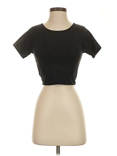 Pre-owned P'tula Short Sleeve T-shirt In Black