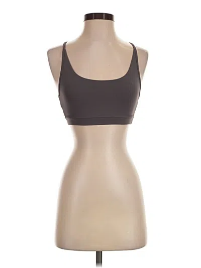Pre-owned P'tula Sports Bra In Brown