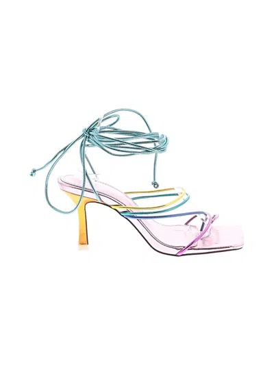 Pre-owned Public Desire Heels In Pink