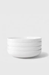 Public Goods Ceramic Dinner Bowls In White