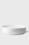 Public Goods Ceramic Dinner Plates In White