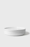 Public Goods Ceramic Lunch Plates In White